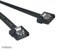 Akasa - Super tanek kabel SATA - 50 cm - 2 kosa