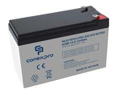 OEM Baterija Conexpro AGM-12-9 VRLA AGM 12V/9Ah, F2