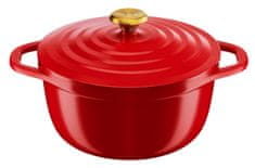 Air posoda + pokrov, 24 cm, črna (E2554655)