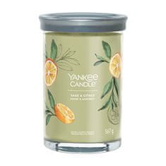 Yankee Candle Aromatična sveča Signature tumbler velika Sage & Citrus 567 g