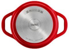 Tefal Air posoda + pokrov, 20 cm, rdeča (E2544455)