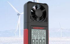 Habotest Digitalni anemometer merilec vetra in temperature LCD