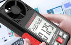 Habotest Digitalni anemometer merilec vetra in temperature LCD