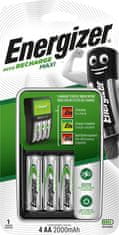 Energizer polnilec baterij energizer maxi accu hr6 pow + 2 bateriji aa 2000 mah