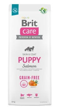 slomart Brit Care Dog Grain-Free Puppy Salmon 12kg, suha hrana za mladiče