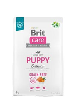 Brit BRIT Care Puppy Salmon - suha hrana za pse - 3 kg
