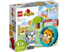 LEGO LEGO DUPLO 10977 Moja prva kuža in mucek s zvoki, multicolor, 22 elementov, za otroke 1,5+ let