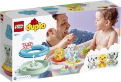 LEGO LEGO DUPLO 10965 Zabavna plavajoča živalska železnica za kopel, primerna za otroke od 1,5 leta naprej