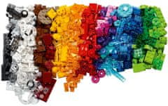 LEGO LEGO Classic 11013 Ustvarjalni prozorni kocke za gradnjo, 4+ let, multicolor, 262x222x95 mm, kreativna igrača