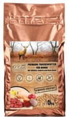slomart O'CANIS suha pražena hrana za pse z okusom jelena - 5 kg