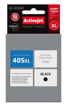 ActiveJet Nadomestna črna črnila Activejet AE-405BNX za Epson 405XL (21ml)