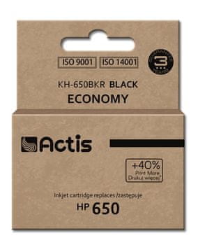 ACS Actis KH-650BKR črn kartušni (nadomestni za HP 650 CZ101AE)