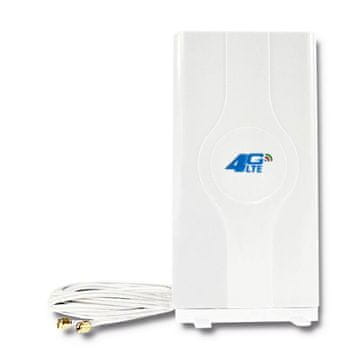 Qoltec Qoltec 57013 omnidirekcijska antena, 30dBi, bela