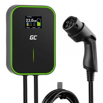 Green Cell EV PowerBox 22kW s kablom
