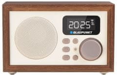 Blaupunkt Blaupunkt HR5BR digitalna ura radijski sprejemnik v bež barvi s funkcijo budilke in MP3 predvajanjem