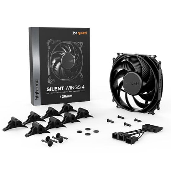 Be quiet! Silent Wings 4 ventilator za računalnik, 120 mm (BL092)