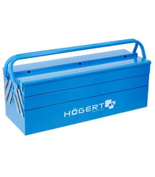 Hoegert KOVČEK ZA ORODJE, KOVINSKI, 5 KOMOR, 21"