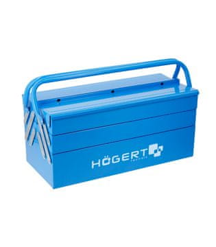 Hoegert KOVČEK ZA ORODJE, KOVINSKI, 5 KOMOR, 18"