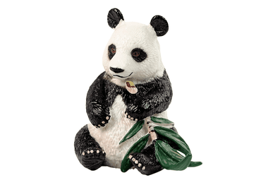 slomart Figurica Panda Velika z bambusom (LEAN TOYS)