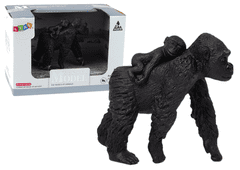 shumee Komplet figuric gorile z živalskimi mladiči