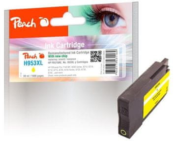 Peach združljiva kartuša HP št. 953XL, Multi-Pack1x črnilo bk,c,m,y; 1x43/3x20ml