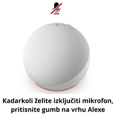 Alexa Echo Dot 5. generacija – bela