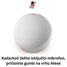 Amazon Alexa Echo Dot 5. generacija – bela