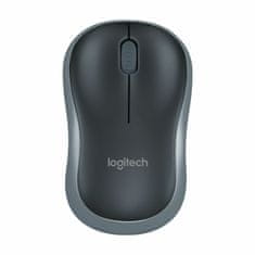 Miška Logitech M185 brezžična črna