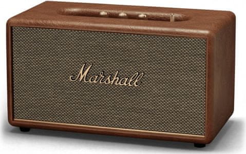 Marshall Stanmore III bluetooth zvočnik 10 metrov 5.2 aux in vhod odličen zvok retro dizajn nadzorna plošča mobilne aplikacije