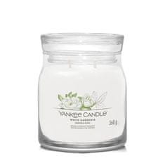 Yankee Candle Aromatična sveča Signature glass medium White Gardenia 368 g