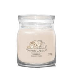 Yankee Candle Aromatična sveča Signature glass medium Warm Cashmere 368 g