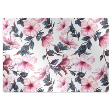 Decormat Podloga za zaščito tal Cvetje hibiskusa