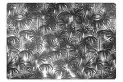 Decormat Podloga za pisarniški stol Črne palme 120x90 cm 15 cm 