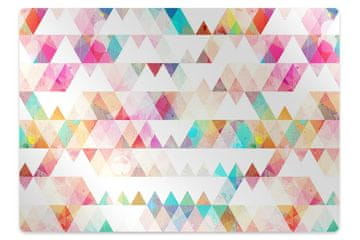 Decormat Podloga za stol parket Mavrična geometrija