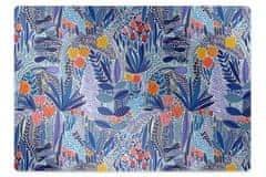 Decormat Podloga za pisarniški stol Divje cvetje 140x100 cm 2 cm 