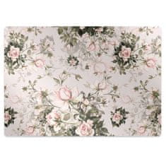 Decormat Podloga za pisarniški stol Pisane rože 120x90 cm 2 cm 