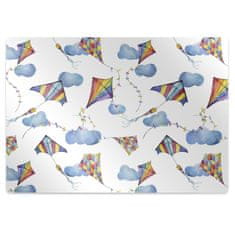 Decormat Podloga za pisarniški stol Cloud kites 100x70 cm 