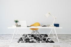 Decormat Podloga za zaščito tal Rože negativno 120x90 cm 2 cm 