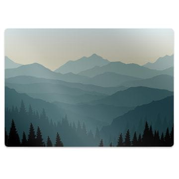 Decormat Podloga za stol View of the mountains