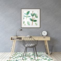 Decormat Podloga za zaščito tal Zelene veje 120x90 cm 2 cm 