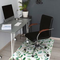Decormat Podloga za zaščito tal Zelene veje 120x90 cm 2 cm 