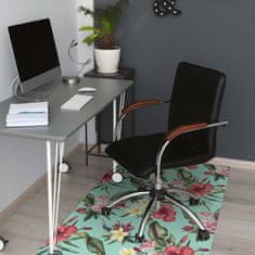 Decormat Podloga za zaščito tal Listi in cvetje 120x90 cm 15 cm 