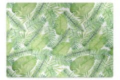 Decormat Zaščitna podloga za stol Listi 140x100 cm 15 cm 