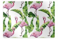 Decormat Podloga za pisarniški stol Plamen in listi 140x100 cm 2 cm 