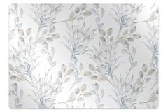 Decormat Podloga za pisarniški stol Protea srebro 120x90 cm 2 cm 