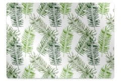 Decormat Zaščitna podloga za stol Palm leaves 120x90 cm 2 cm 