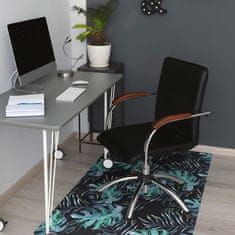 Decormat Podloga za zaščito tal Temni listi 140x100 cm 15 cm 
