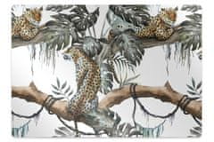 Decormat Zaščitna podloga za stol Lamps on the branch 120x90 cm 2 cm 
