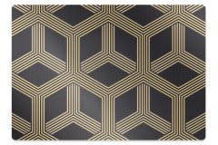 Decormat Podloga za pisarniški stol Geometric pattern 120x90 cm 2 cm 
