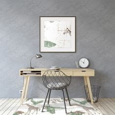 Decormat Podloga za zaščito tal Žirafe in sloni 120x90 cm 2 cm 